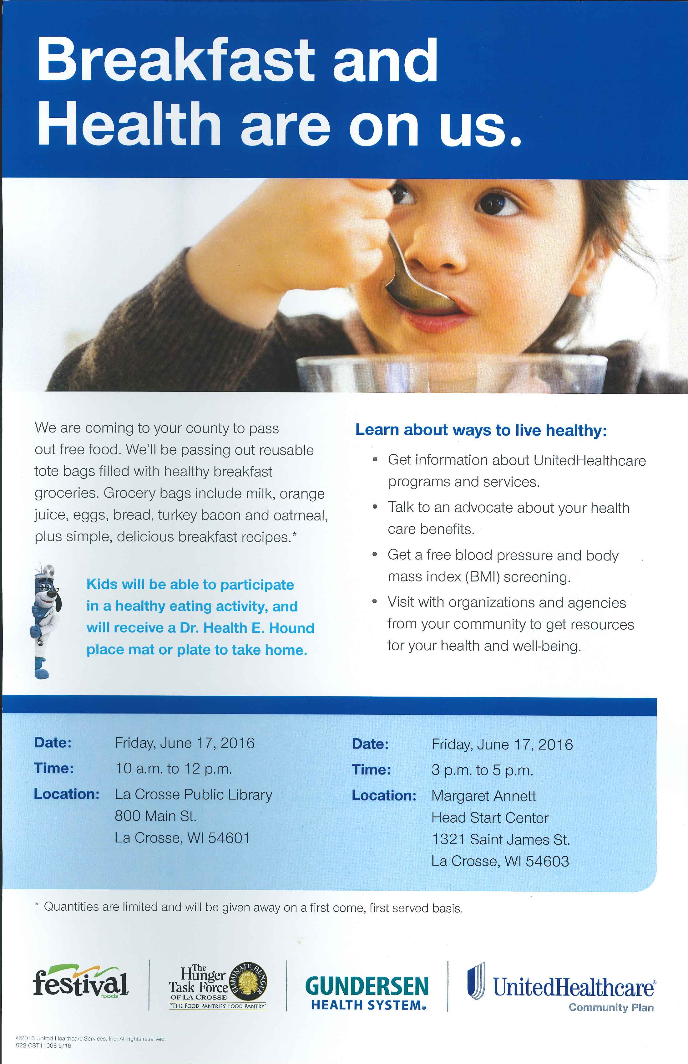 FREE Breakfast and Healthcare Event